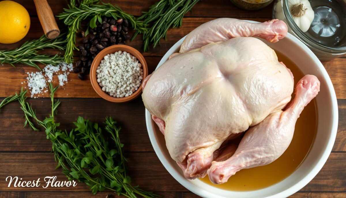 Preparing the Chicken for Brining