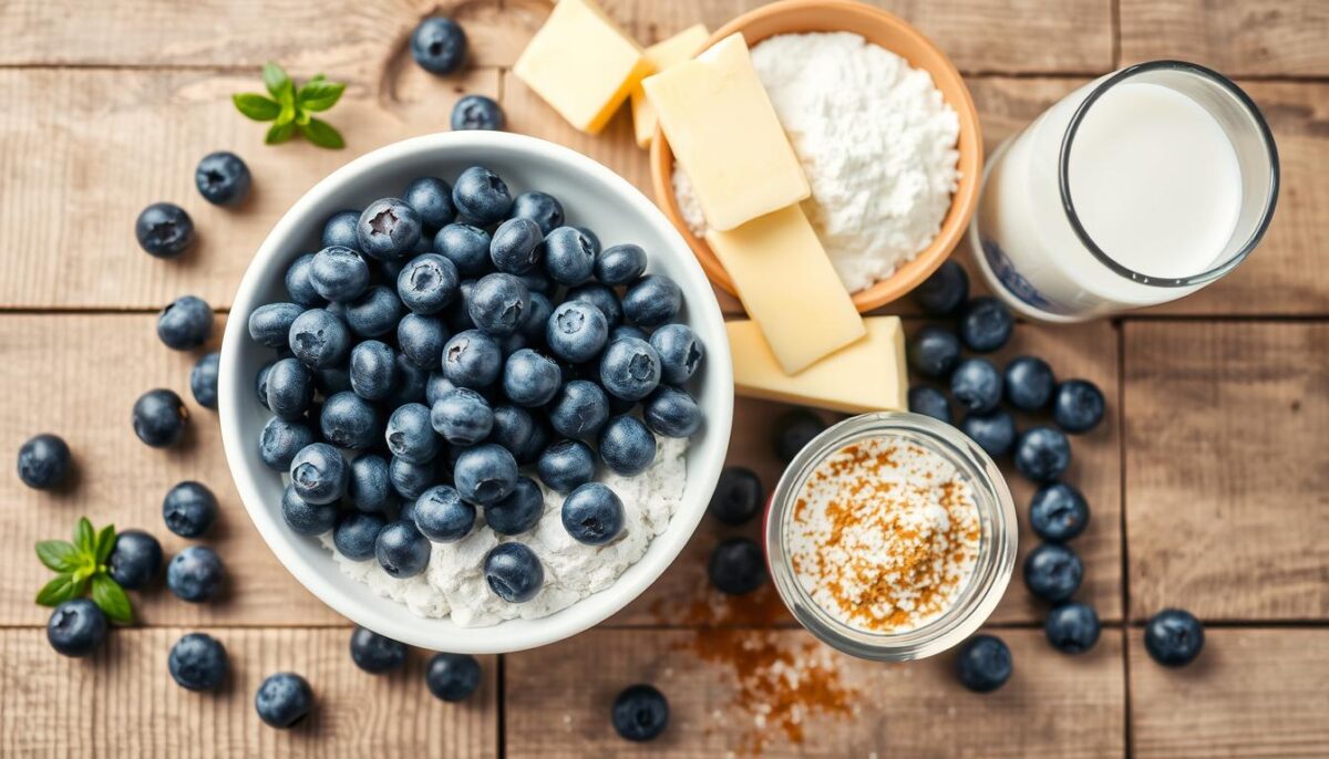 blueberry cobbler ingredients