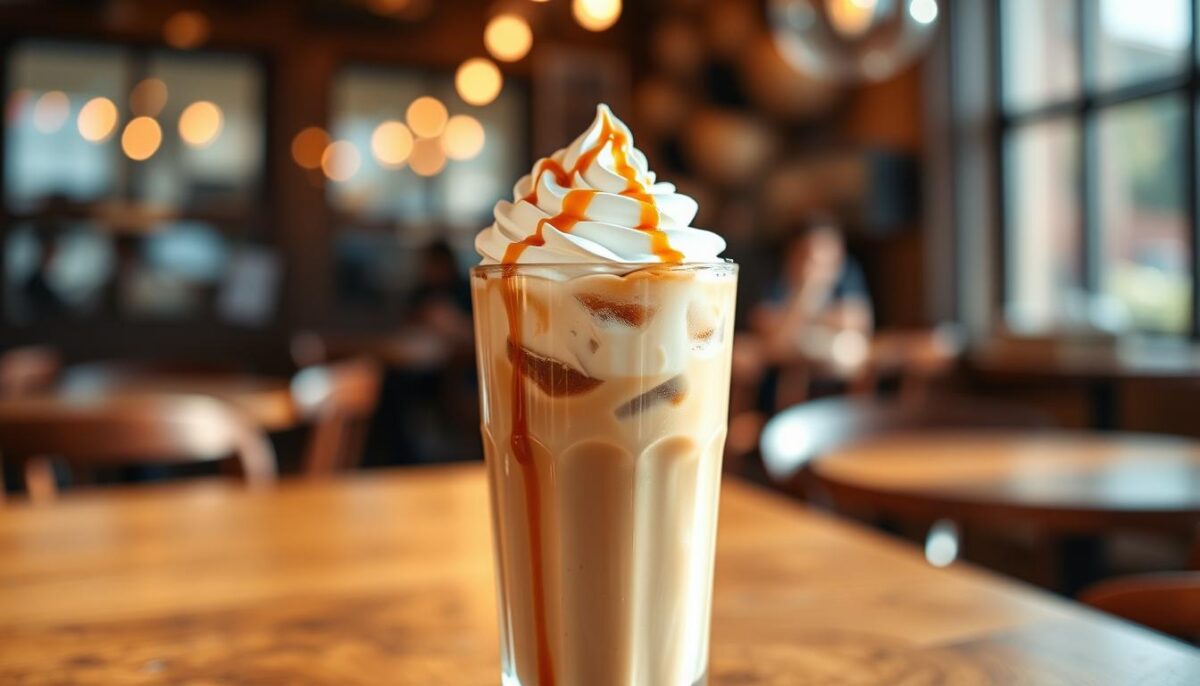 caramel iced coffee