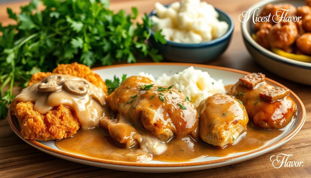 chicken and gravy variations